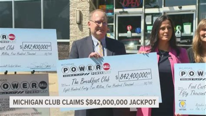 'The Breakfast Club' claims $842.4 million Powerball jackpot in Michigan