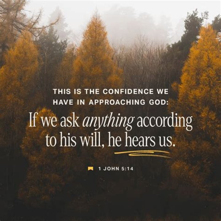 Ask in faith, with confidence in God