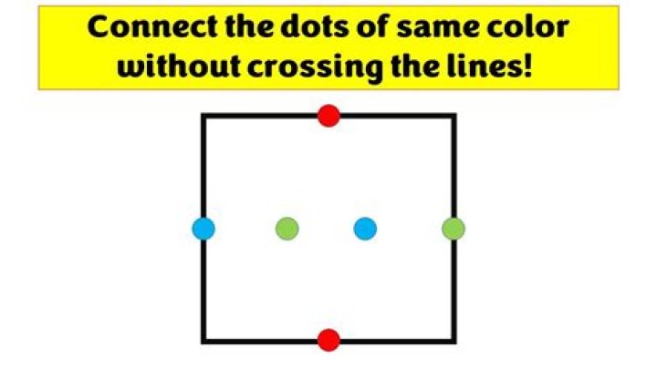 Brain Teaser: Connect 1 to 1, 2 to 2 and 3 to 3 Without Crossing Lines | Picture Puzzle