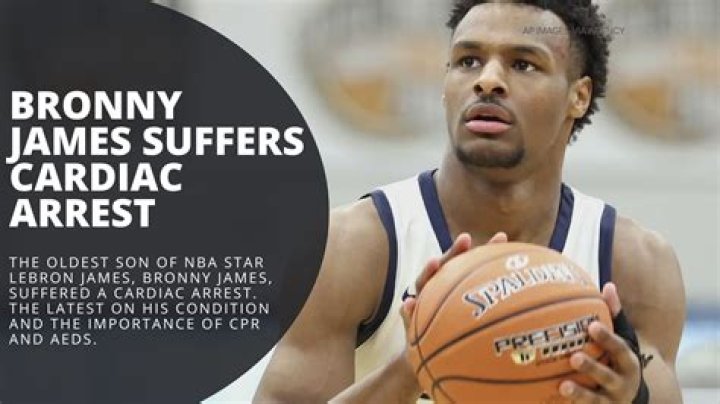 Bronny James' cardiac arrest due to congenital heart defect, family spokesperson says