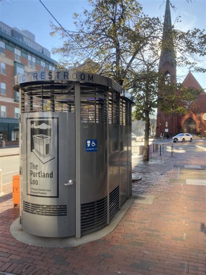 Downtown Reno Installs 'Portland Loo' Restroom Number Two | Local News