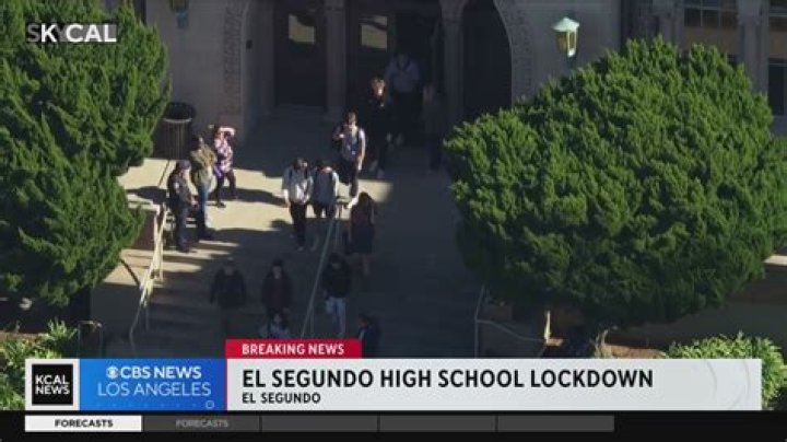 El Segundo High School Lockdown, Classes Cancelled Due To Report Of Safety Threat