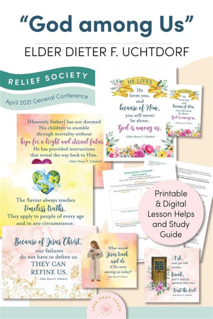 Elder Dieter F. Uchtdorf: ‘God Among Us’