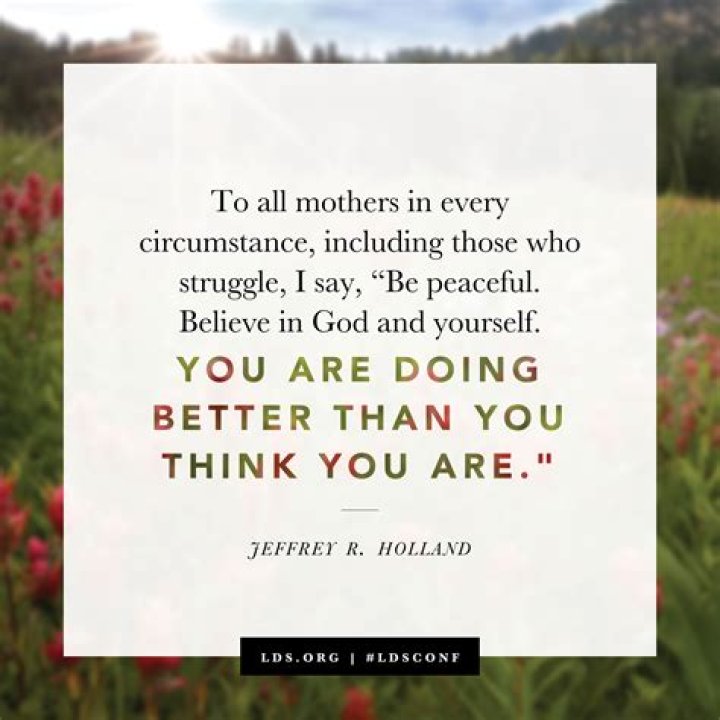 Elder Jeffrey R. Holland: ‘Behold Thy Mother’