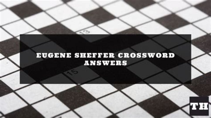 Entourage role Crossword Clue Eugene Sheffer