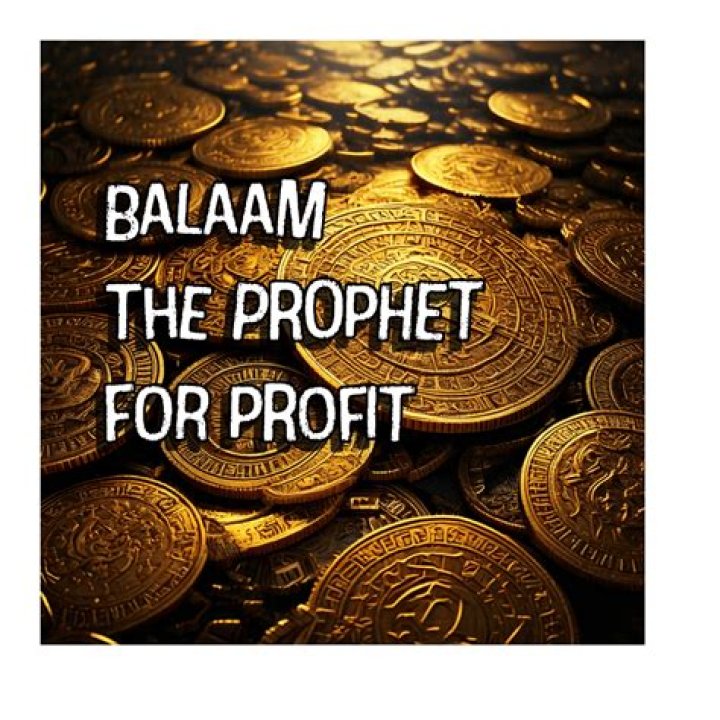 Greed corrupted prophet Balaam; he sought wealth and lost his soul