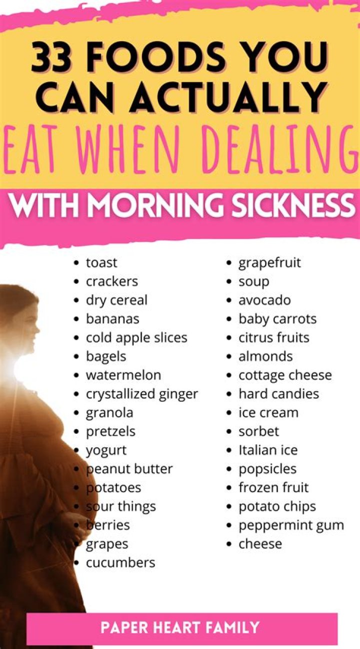 Health Tip: What to Eat During Morning Sickness