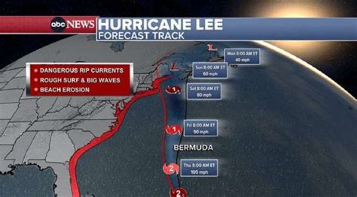 Hurricane Lee's latest forecast: Northeast to see dangerous rip currents, huge waves