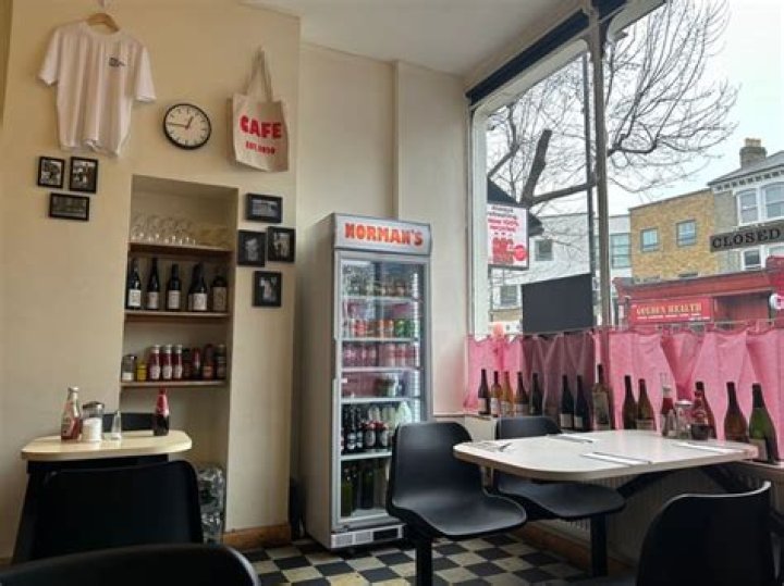 I went to the old fashioned London café people queue down the street for where almost everything on the menu is under £10 - Amber-Louise Large