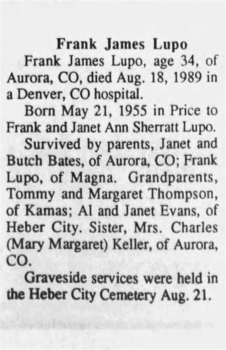 James Lupo obituary Quincy MA, What Happened to James Lupo
