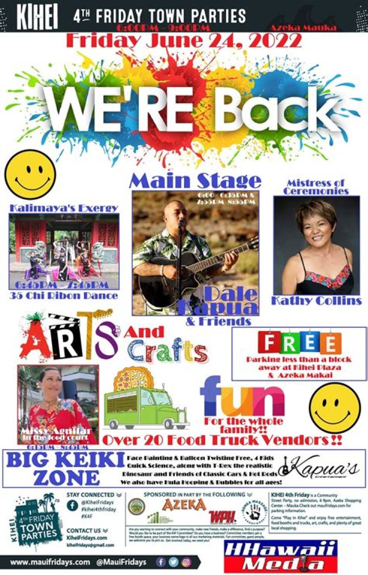 Kihei Fourth Friday Town Party scheduled for Friday | News, Sports, Jobs