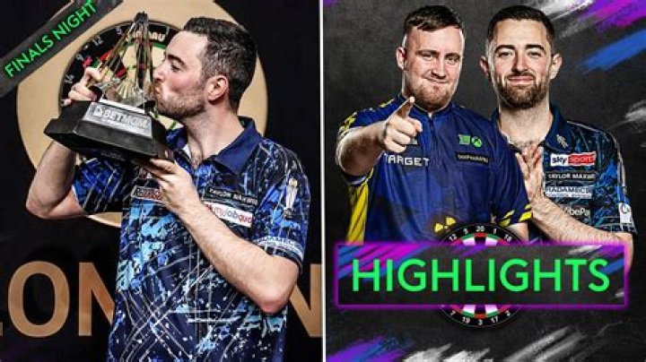 Luke Littler, 16, takes darts by storm at World Darts Championship