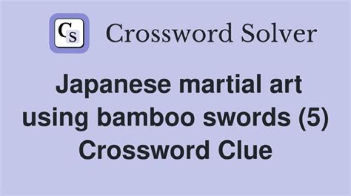 Martial art sash Crossword Clue Daily Themed Crossword