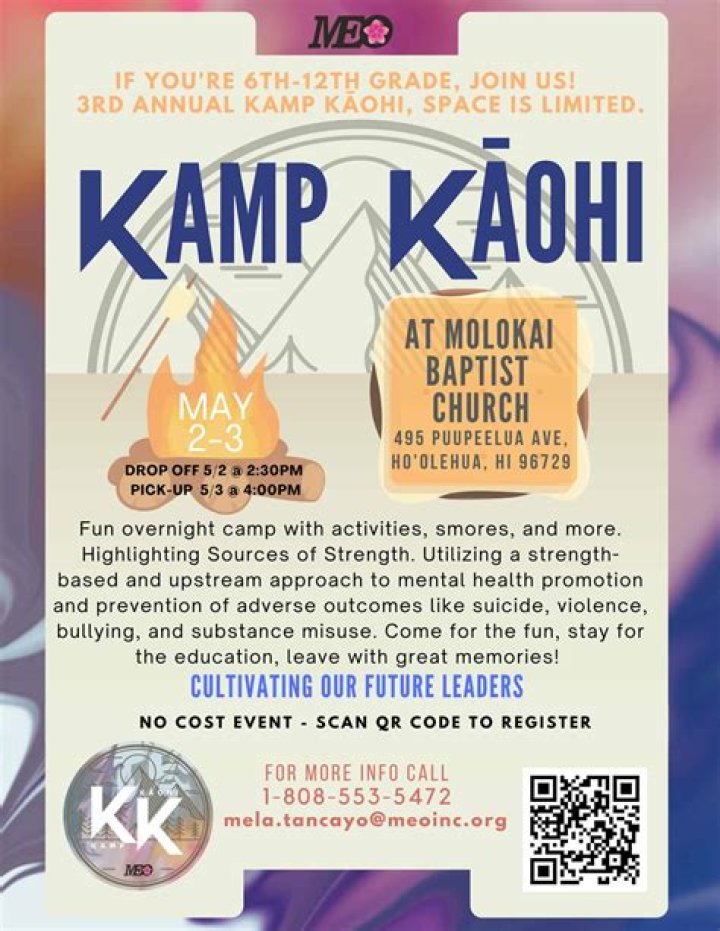 MEO’s Kamp Kaohi trains youth leaders | News, Sports, Jobs