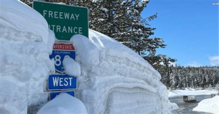 More Snow Expected Through Friday Morning; I-80 Closed Over Donner Summit | News