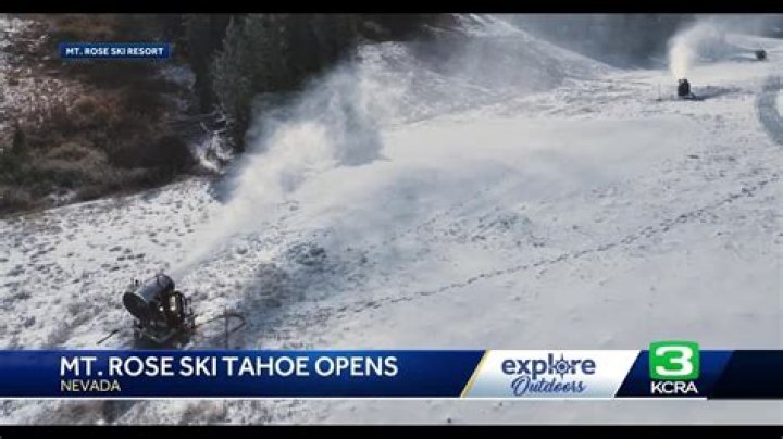Mt. Rose Ski Tahoe Opens for Season | News