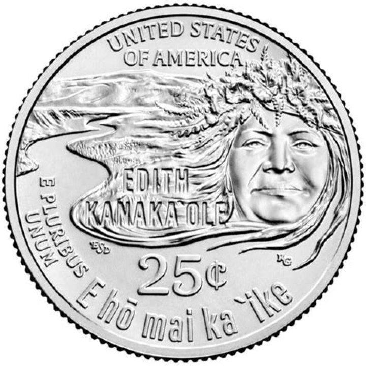 New quarter honoring Edith Kanaka‘ole now in circulation | News, Sports, Jobs