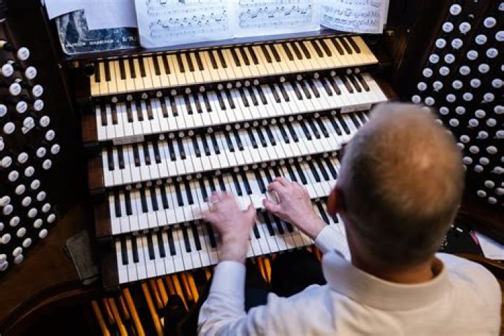 Organist James O’Donnell on the Tabernacle organ