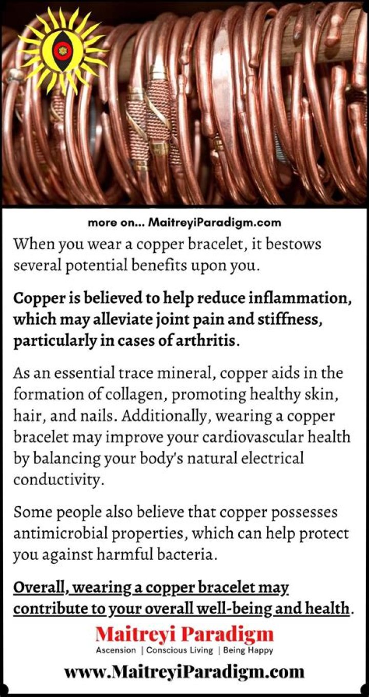 Physical and Spiritual Benefits of Wearing Copper in Your Life