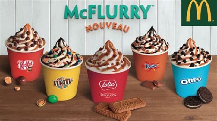 Quel est le prix d’un McFlurry ?