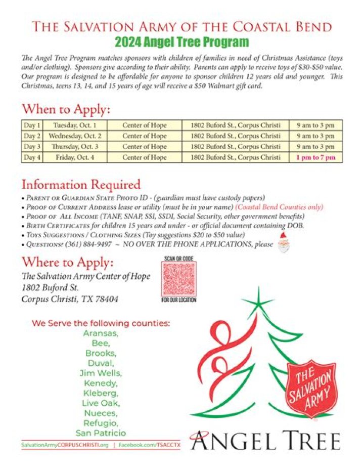 Salvation Army to hold Angel Tree distribution event on Maui | News, Sports, Jobs