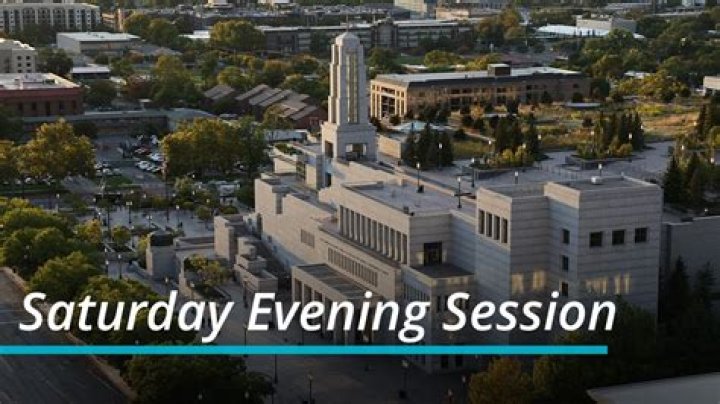 Saturday evening session: October 2022 general conference