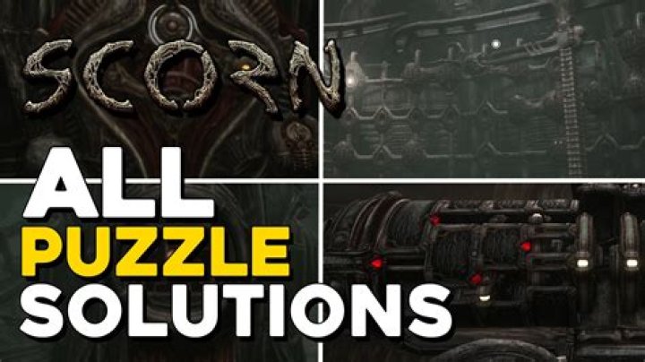 Scorn Puzzle Guide Solution And Answer! How To Solve The Scorn Puzzle?
