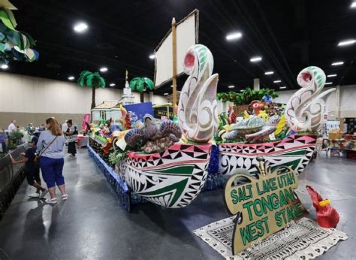 See photos from the Days of ‘47 parade float preview party
