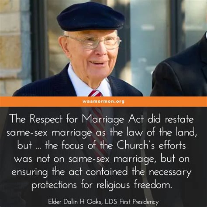 The Church’s Response to the Respect for Marriage Act