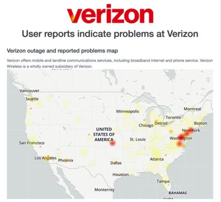 Verizon: Issues should be fixed for most customers after reports of mobile service outages | News