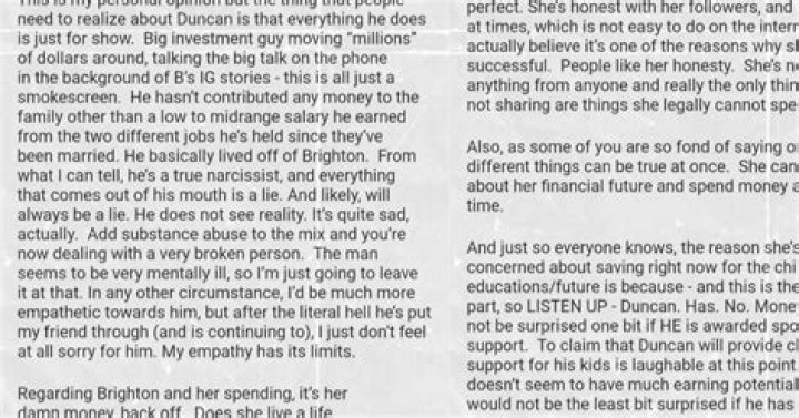 What Is The Reason Behind Brighton Butler Divorce?