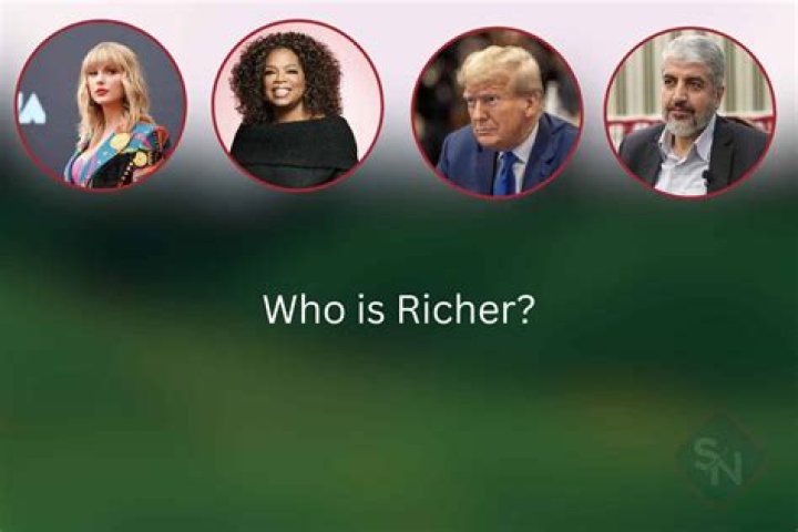 Who is Richer? Taylor Swift, Oprah Winfrey, Donald Trump or Hamas Chief Khaled Mashal