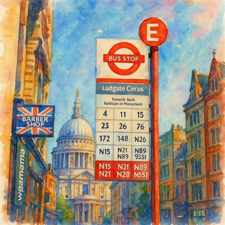 Why you might see a painted potato on top of a London bus stop